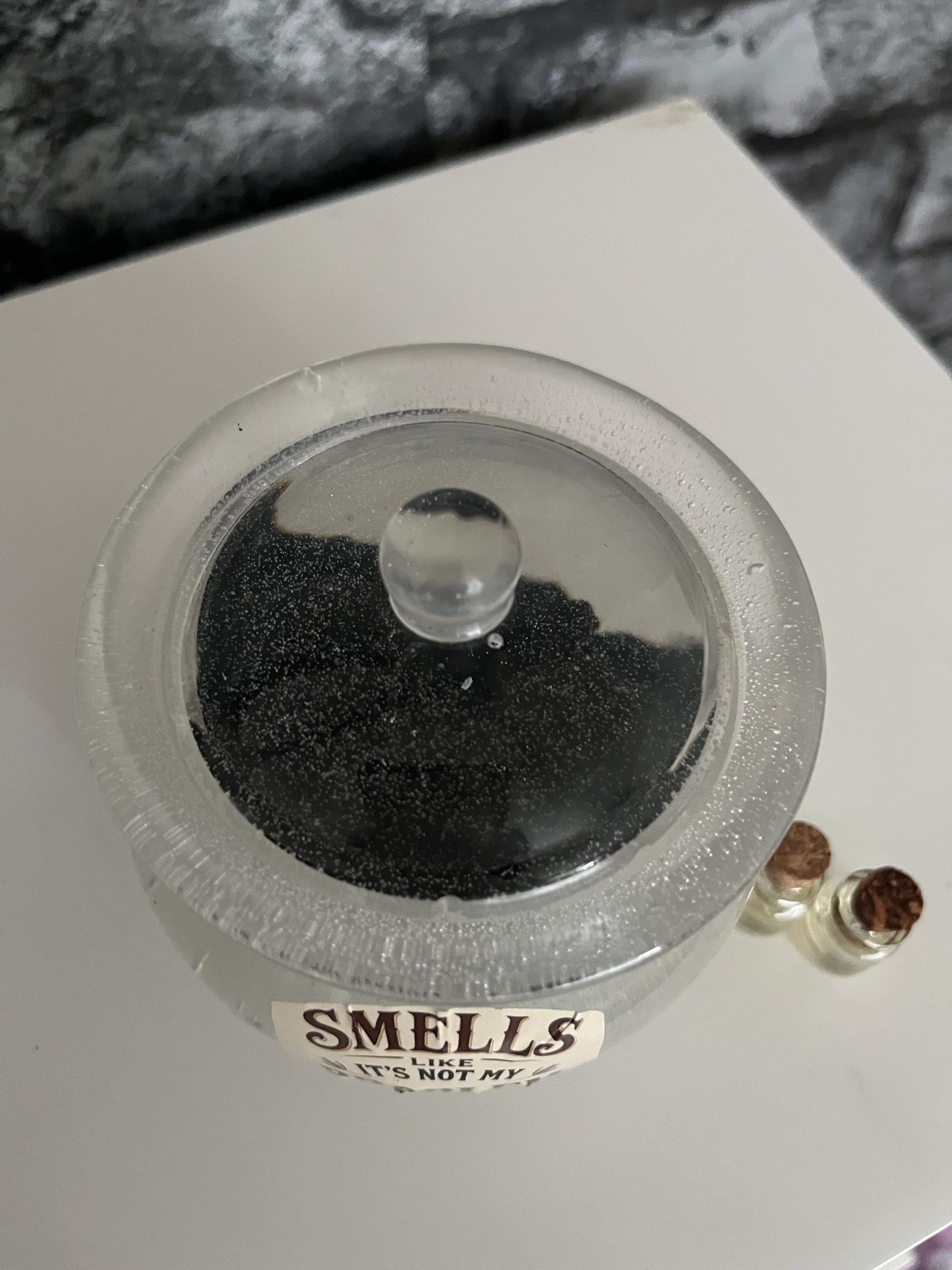 ‘Smells Like It’s Not My Problem’ Handcrafted Resin Pot Aroma Scented Diffuser Anti Anxiety CALM EO