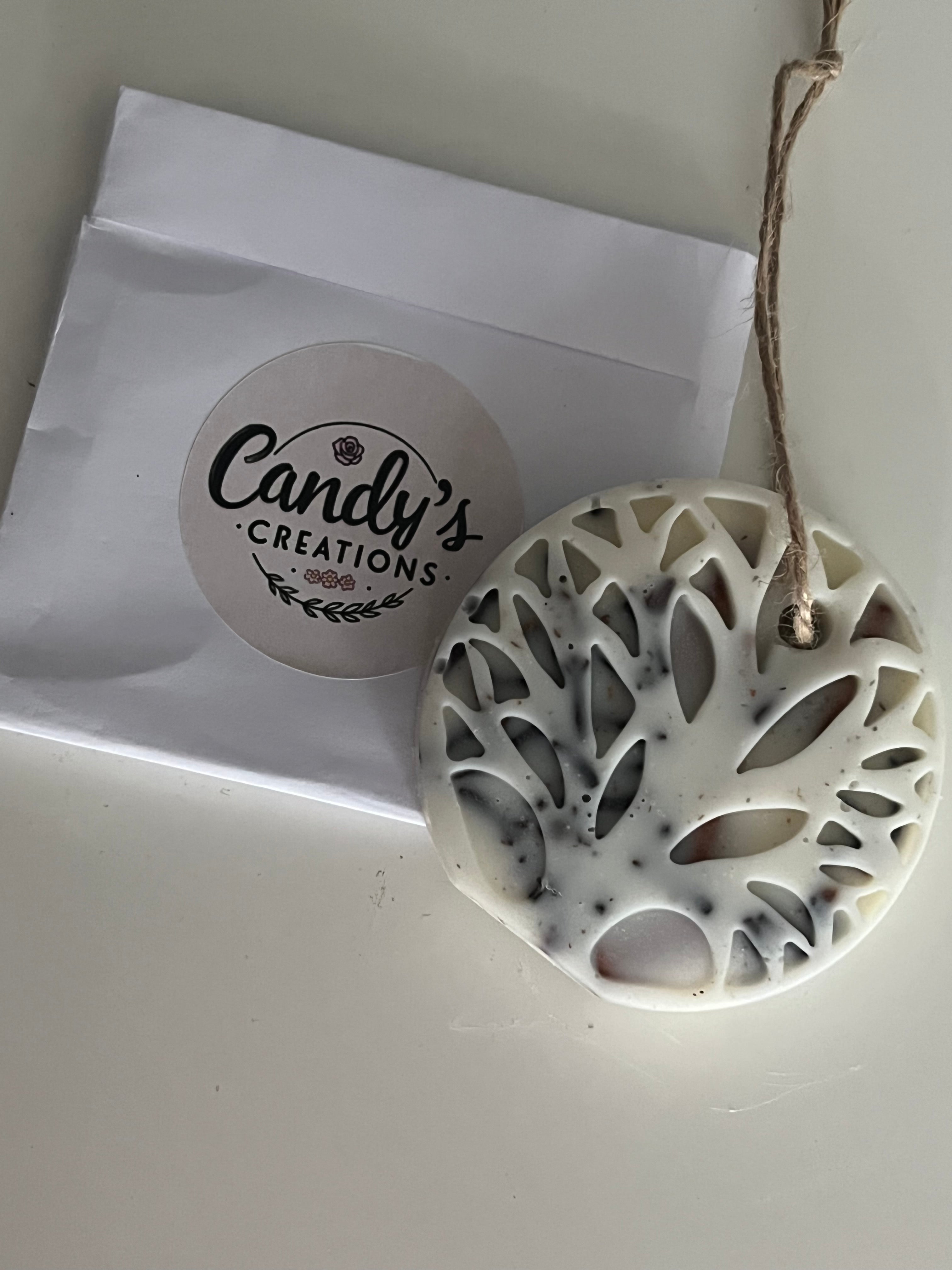 ‘Protect & Heal’ Naturally Scented Aroma Cinnamon & Cloves Tree Of Life Soy Wardrobe / Clothes Freshener