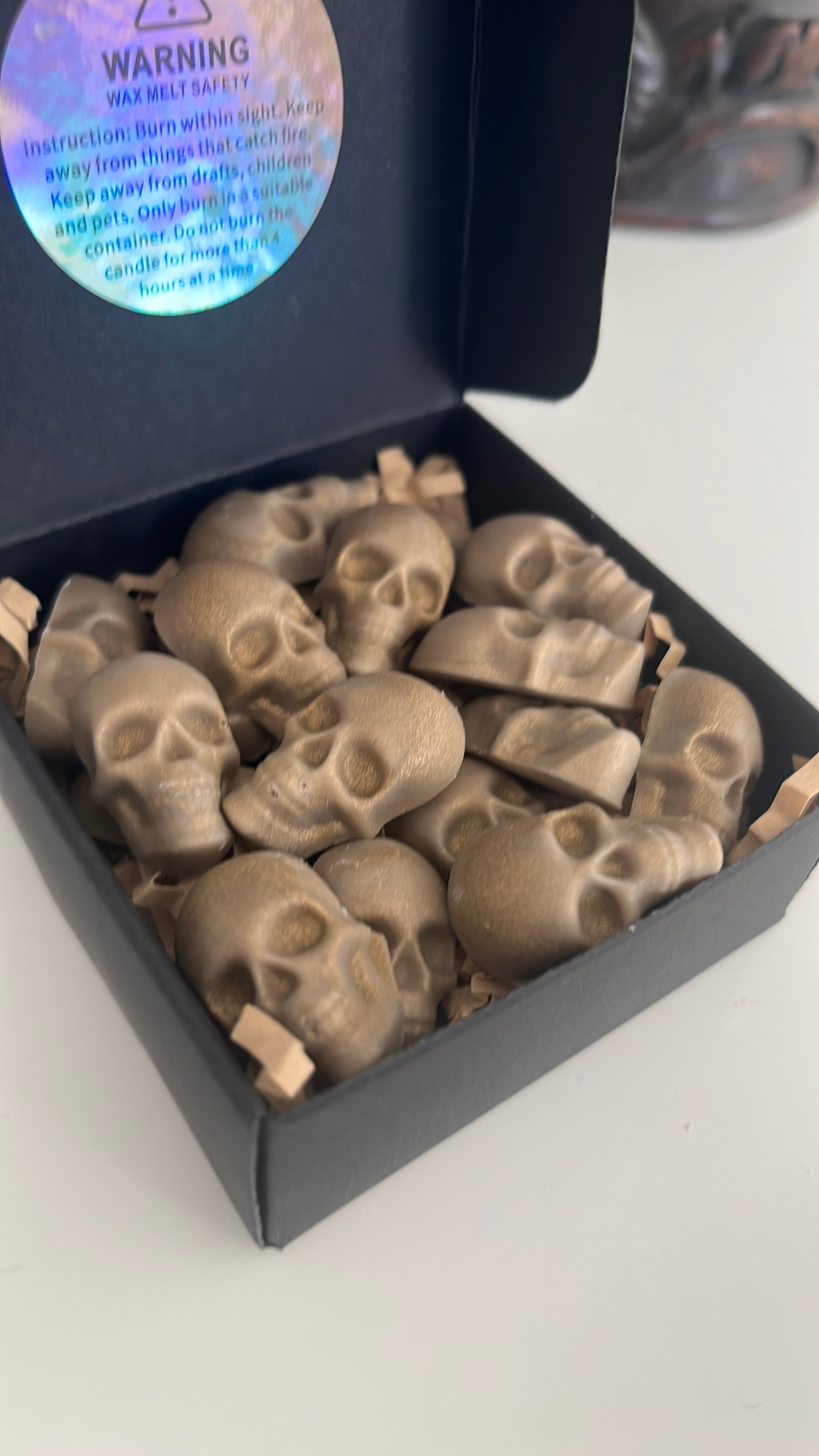X20 ‘Lost my Head’ Scented Skull Mini Funsize Soy Wax Melts