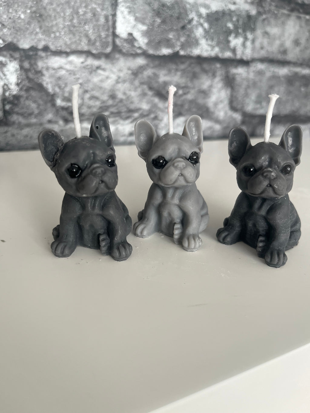 ‘Pocket Rocket’ Frenchie Dog Pack x3 Scented Mini Soy Candles