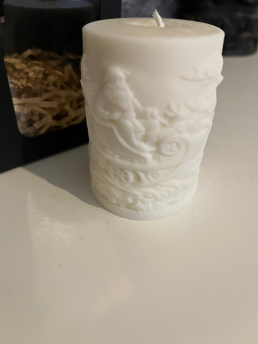 ‘Sleigh with Santa’ Christmas Scented Candle