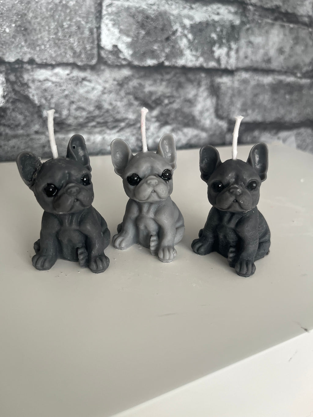 ‘Pocket Rocket’ Frenchie Dog Pack x3 Scented Mini Soy Candles
