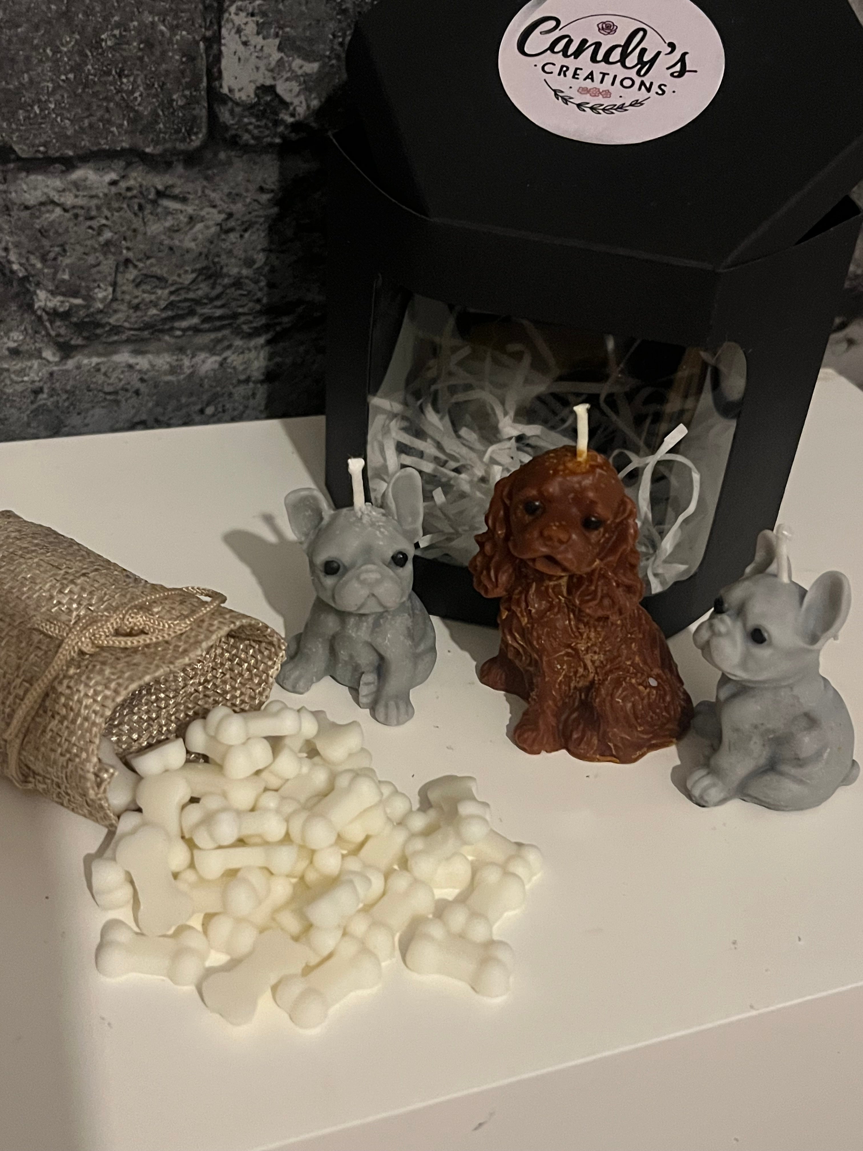 Vegan Highly Scented ‘Dog Pack’ Soy Candles & Wax Melts Set