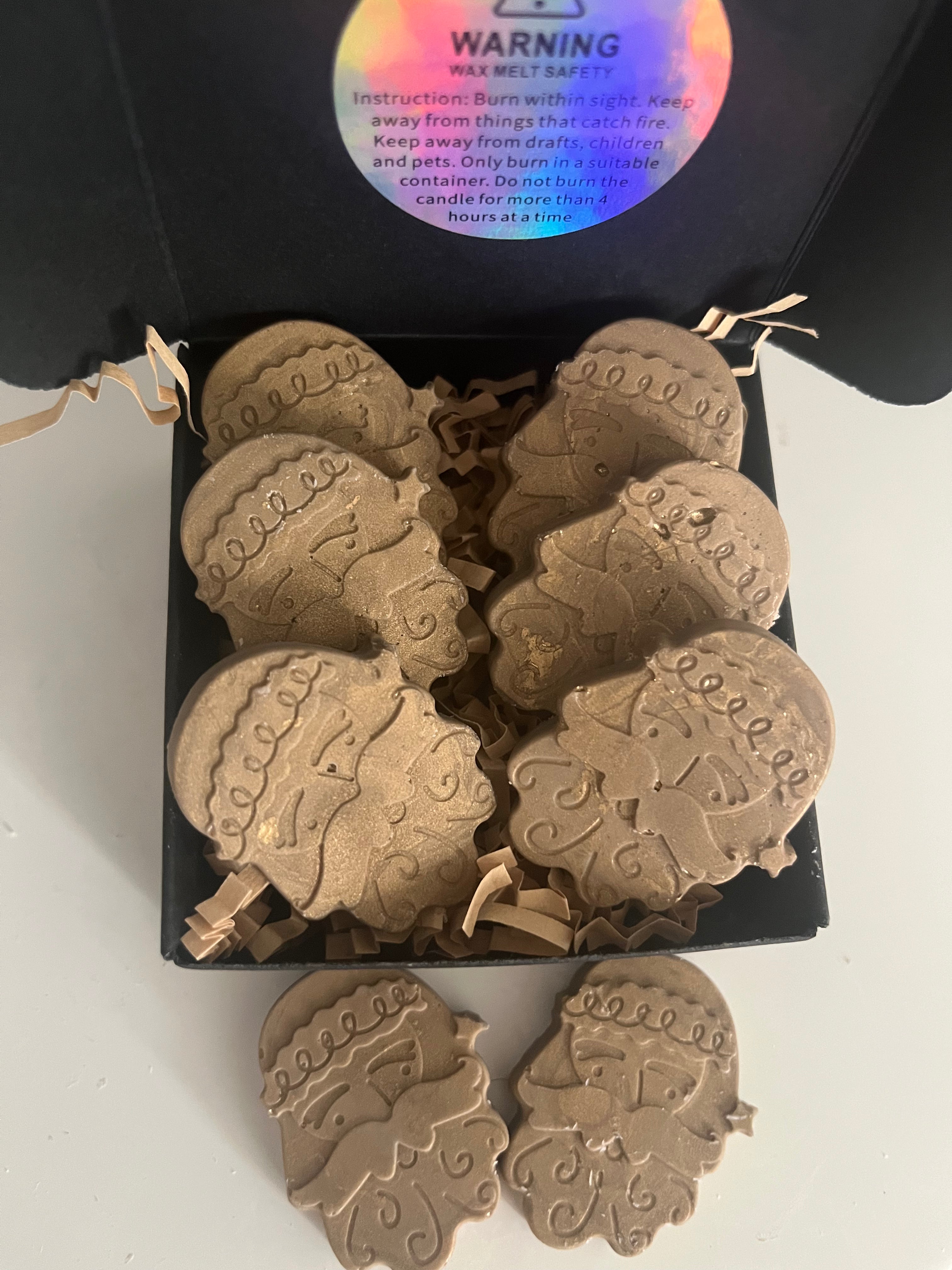 X8 Christmas ‘Sleigh with Santa’ Scented Soy Wax Melts